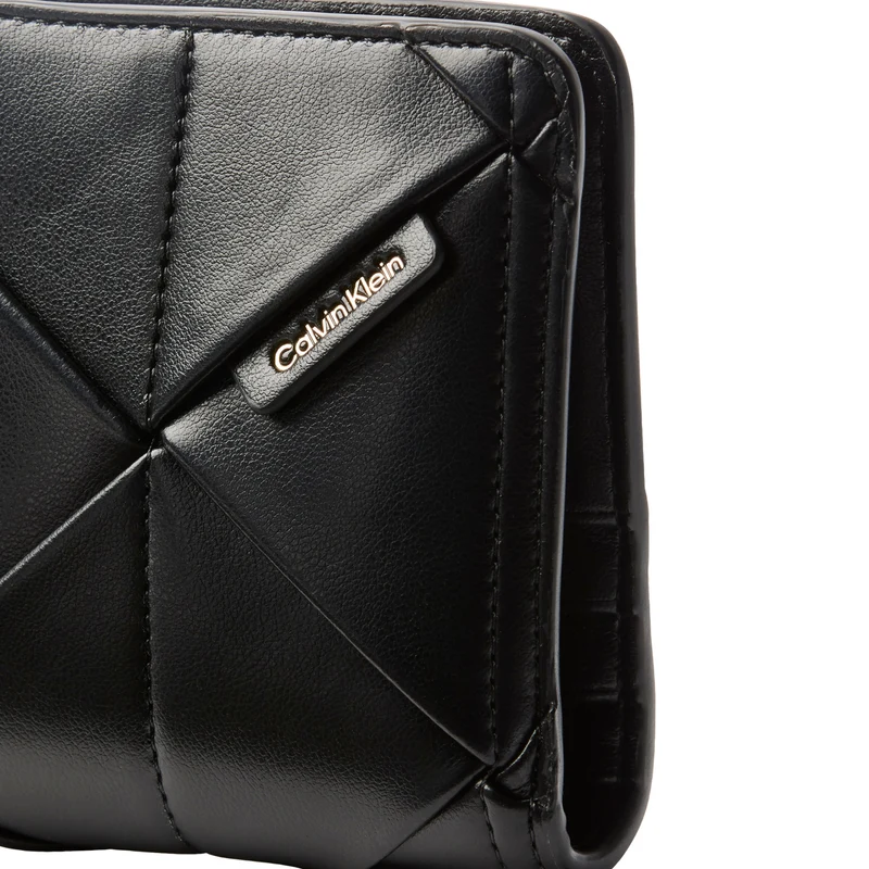 Calvin Klein Woven - Geldbörse 8cc (black)