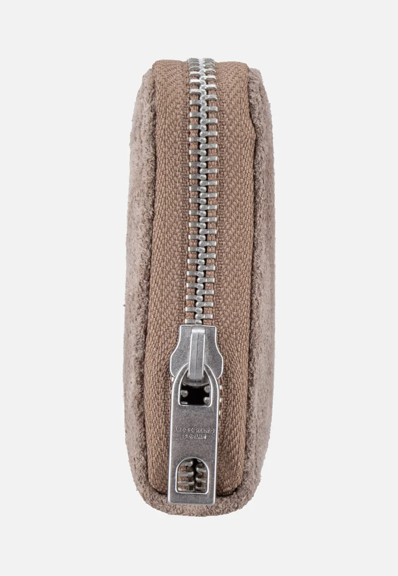 Ines L Suede Neutral Grey - Portemonnaie