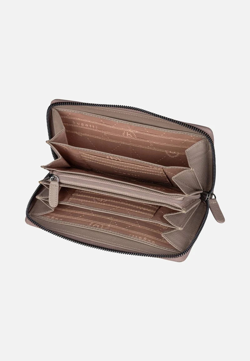 Mira Long Zip 1012 Taupe - Portemonnaie