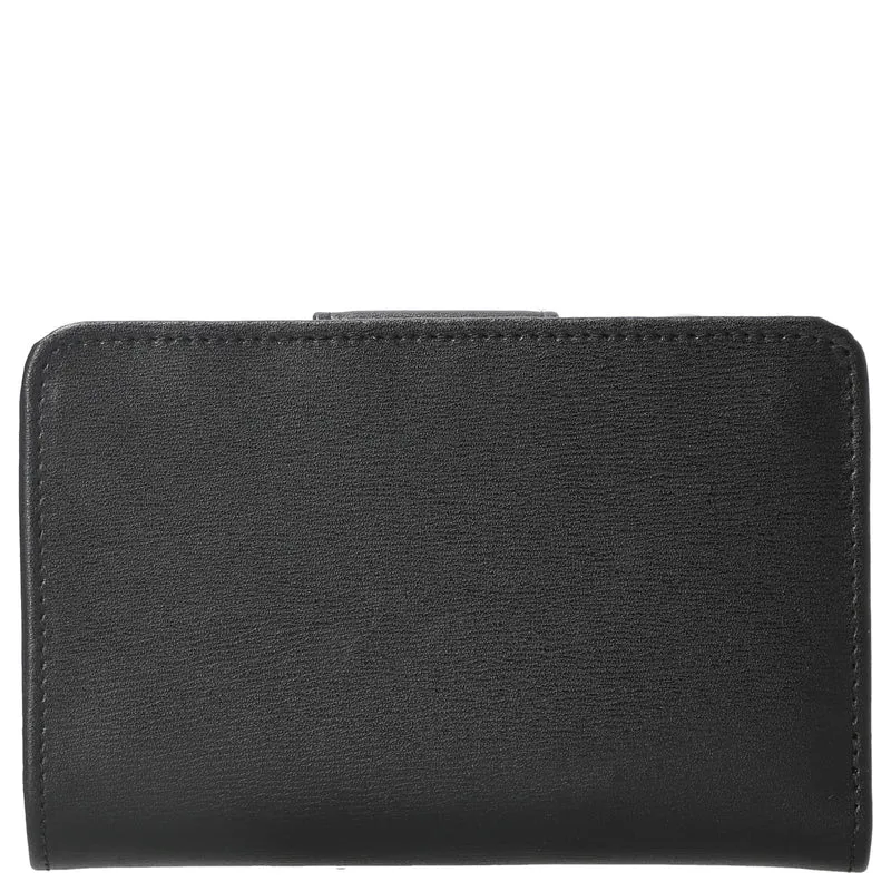 Mandarina Duck Hera 3.0 - Börse mit Druckknopf 14 cm (black)