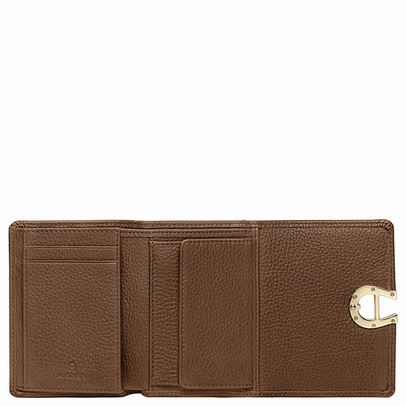 Aigner Fashion - Geldbörse 4cc 12.5 cm RFID (saddle brown)