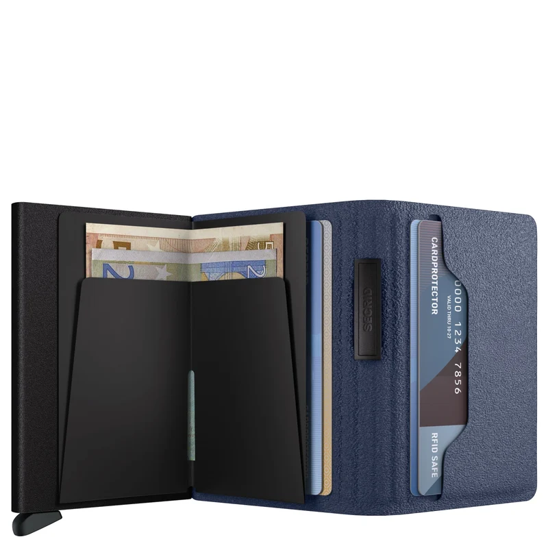 Secrid Liba Bandwallet - Geldbörse 6cc 10.2 cm RFID (navy-black)