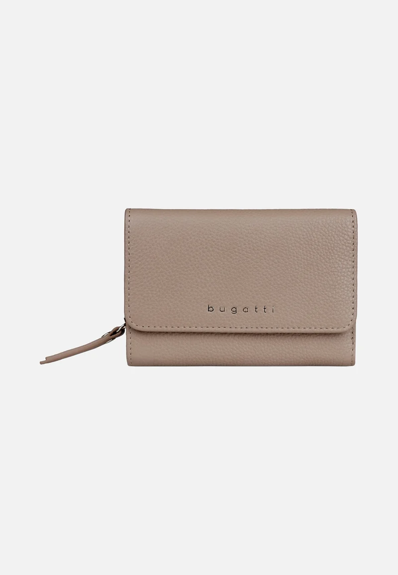 Emilia Ladies Wallet With Flap Sand - Portemonnaie