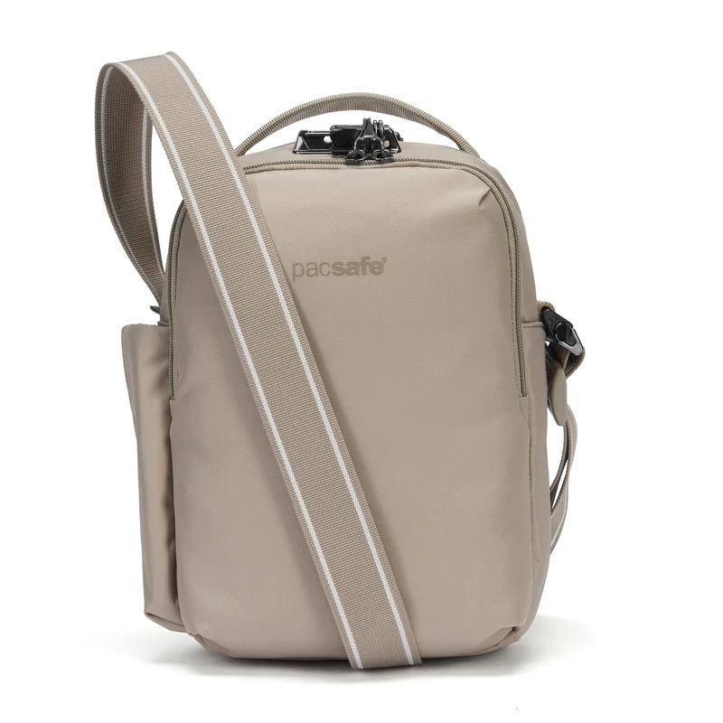 pacsafe V Tour Crossbody - Umhängetasche 28.5 cm (beige)