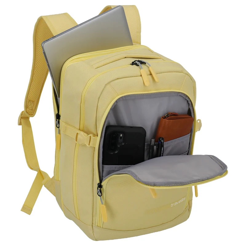 Travelite Kick Off - Cabin Rucksack 40 cm, 20 l (yellow)