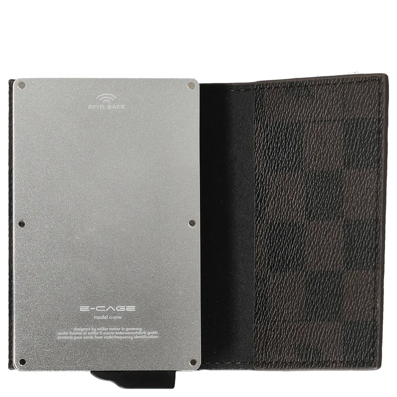 Joop Cortina Piazza C-One E-Cage - Kreditkartenetui 8cc 10.5 cm (seal brown)