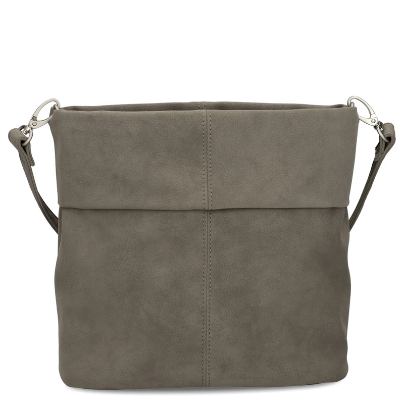 zwei Mademoiselle M8 - Schultertasche 25 cm (nubuk-mud)