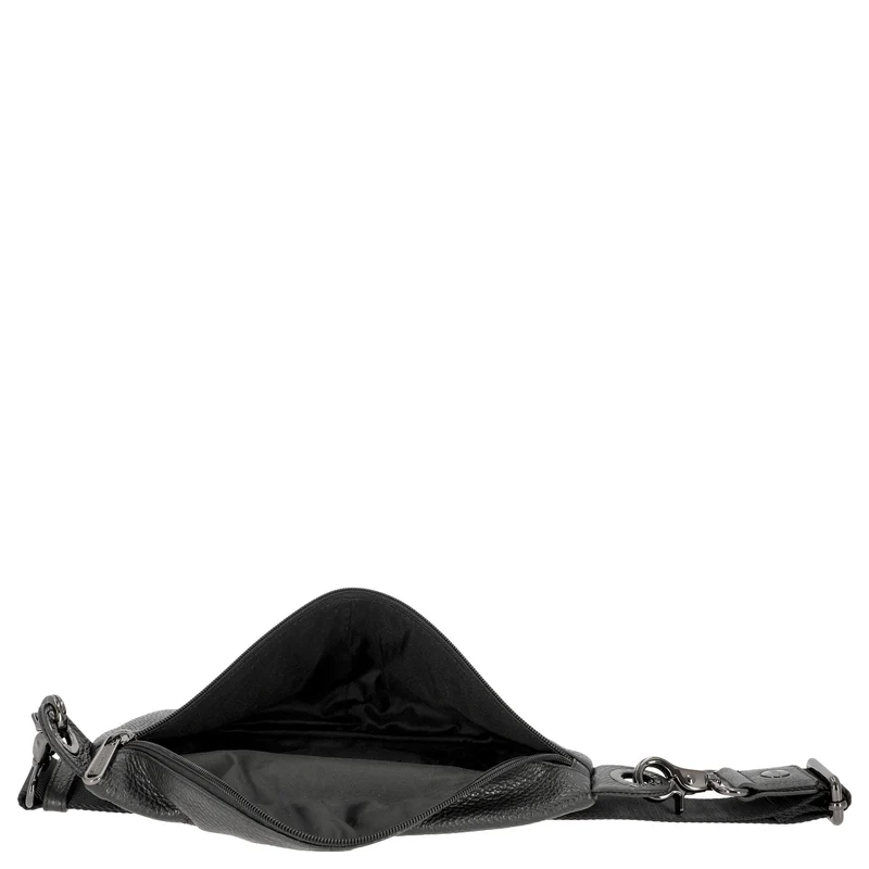 Mandarina Duck Mellow Leather Bum Bag - Gürteltasche 30 cm (nero)