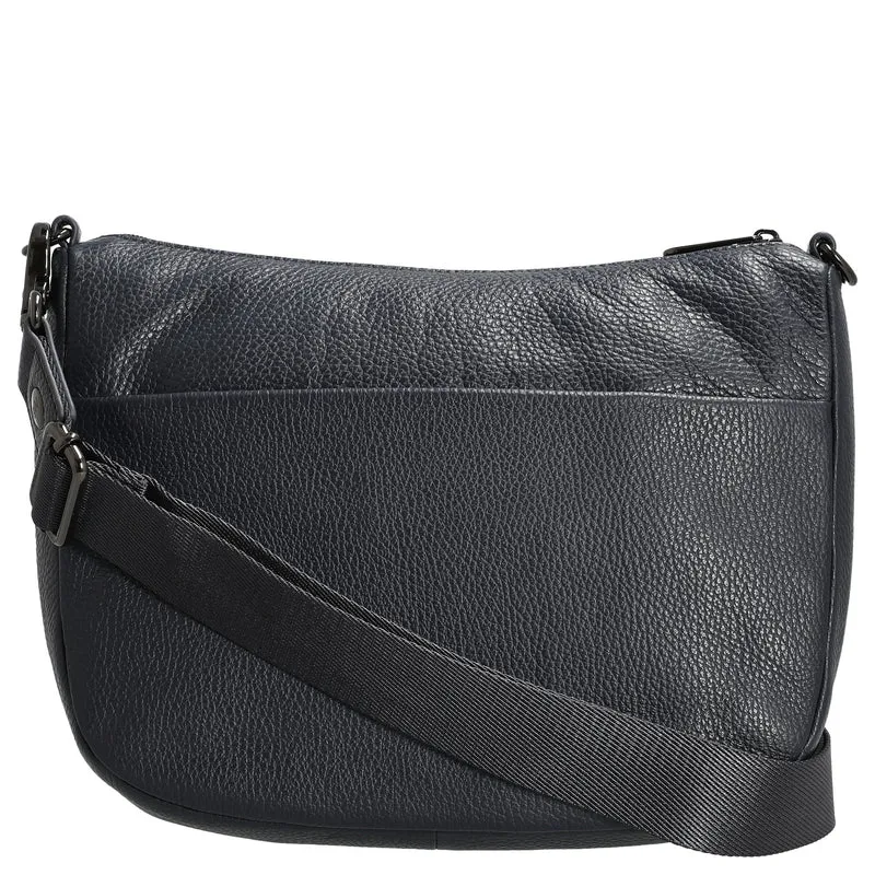 Mandarina Duck Mellow Leather Hobo - Umhängetasche 28.5 cm (dress blue)