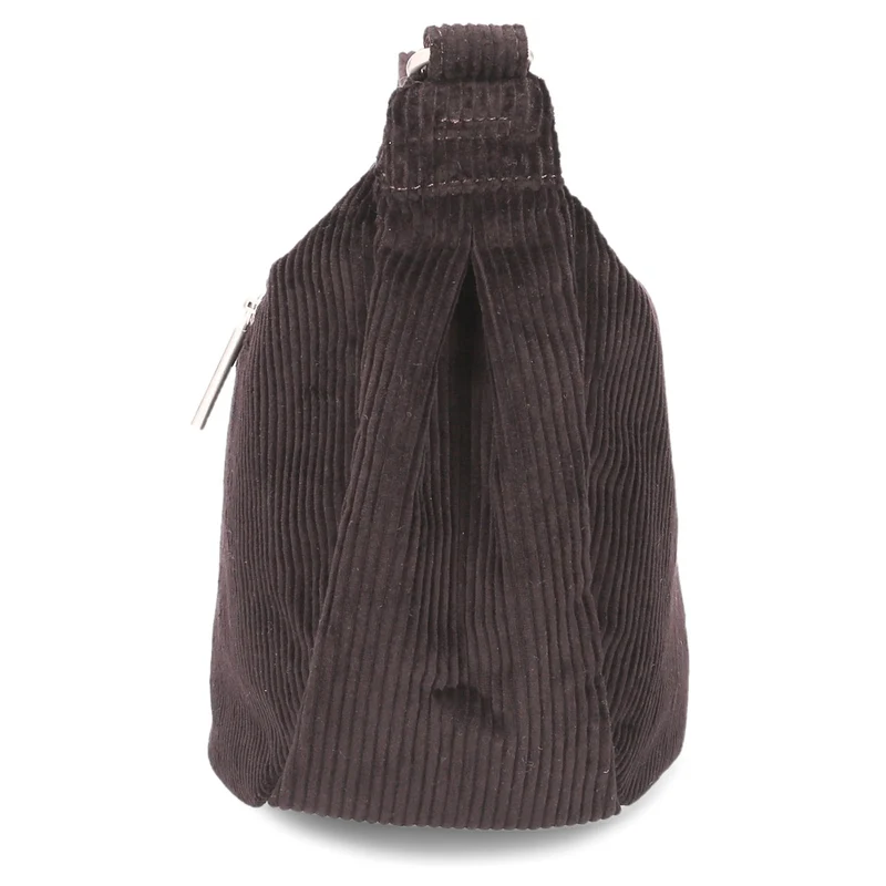 zwei Mademoiselle M70 - Umhängetasche 34 cm (cord-espresso)