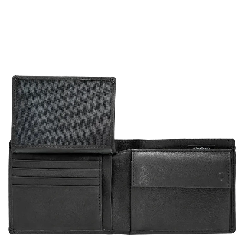 Strellson Carter - Geldbörse 8cc 10 cm RFID (black)
