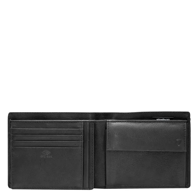 Strellson Carter - Geldbörse 8cc 10 cm RFID (black)