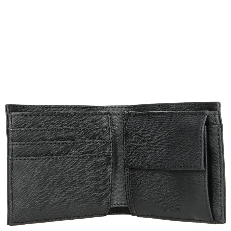 Lacoste Men's Classic - Geldbörse M 3cc 11.5 cm RFID (black)