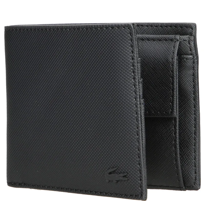 Lacoste Men's Classic - Geldbörse M 3cc 11.5 cm RFID (black)