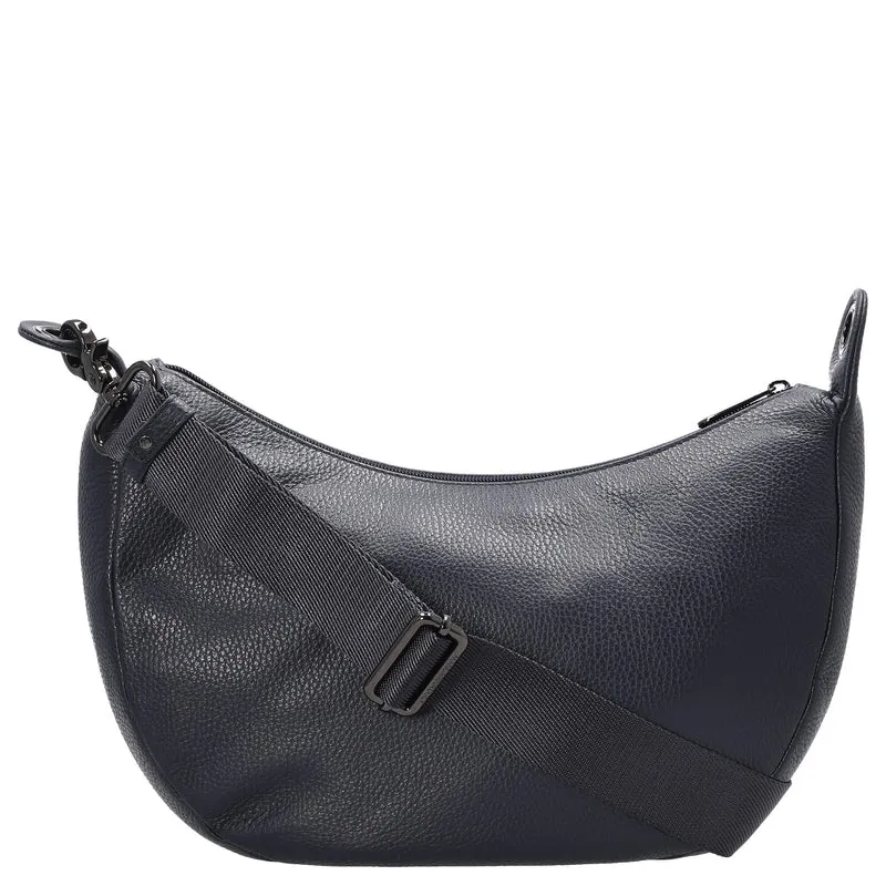 Mandarina Duck Mellow Leather - Umhängetasche S 35 cm (dress blue)