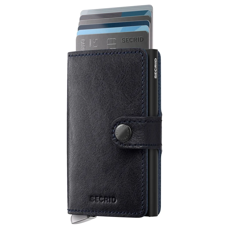 Secrid Premium Basco Miniwallet - Geldbörse RFID 6.5 cm (ink+)