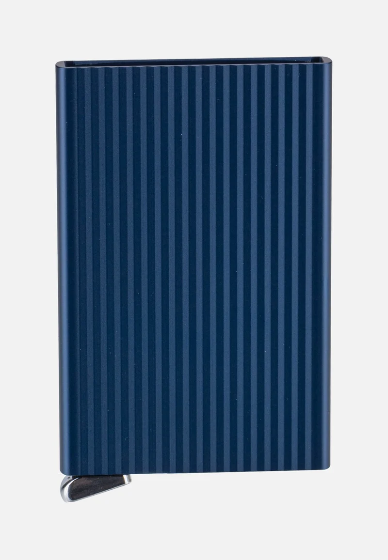 Cardprotector Fluted For Magsafe Navy+ - Kartenetui