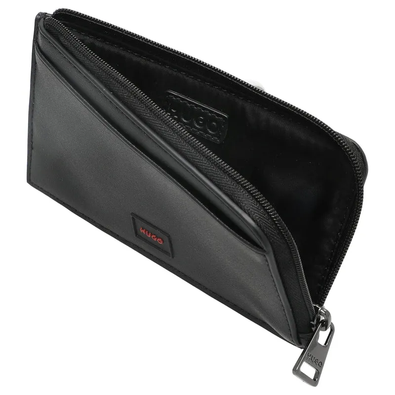 HUGO Men Ethon Zip Card Case - Kreditkartenetui 4cc 13 cm (black)