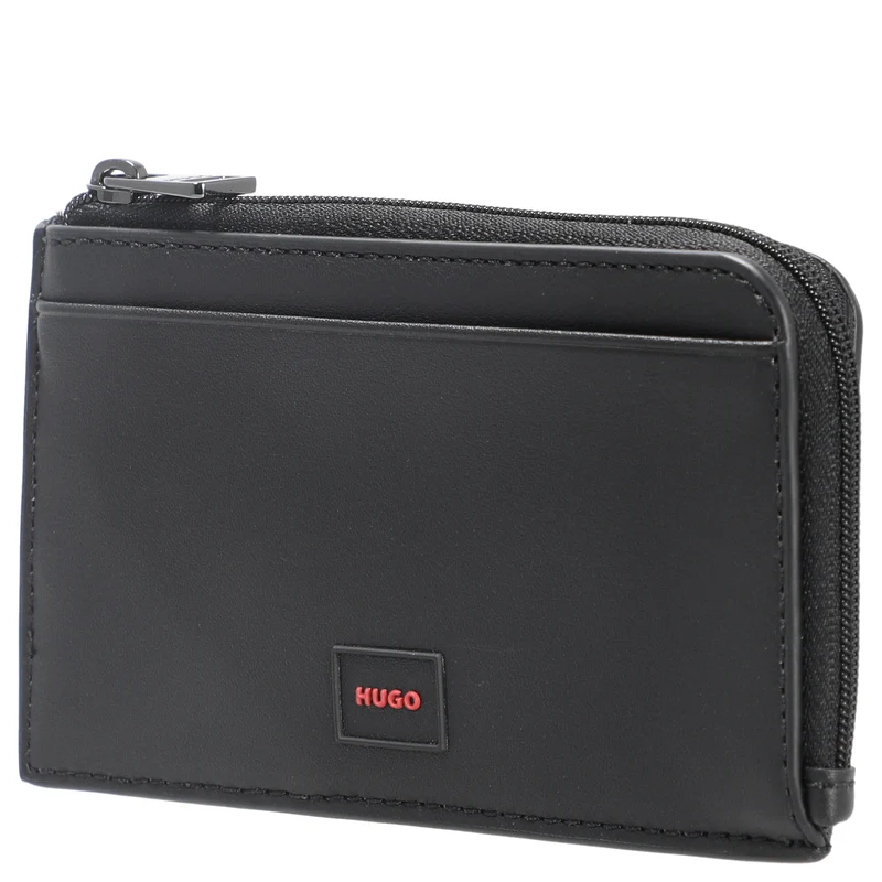 HUGO Men Ethon Zip Card Case - Kreditkartenetui 4cc 13 cm (black)