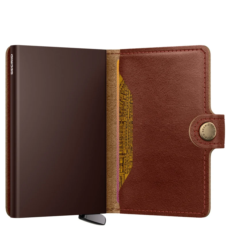 Secrid Premium Basco Miniwallet - Geldbörse RFID 6.5 cm (whiskey+)