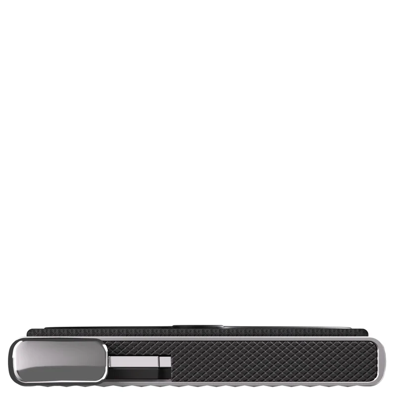 Secrid Cardprotector Fluted for Magsafe - Geldbörse 6cc 10.2 cm (silver)