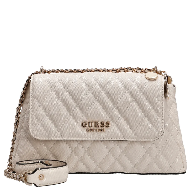 Guess Isemay XBody Flap - Umhängetasche (off white)