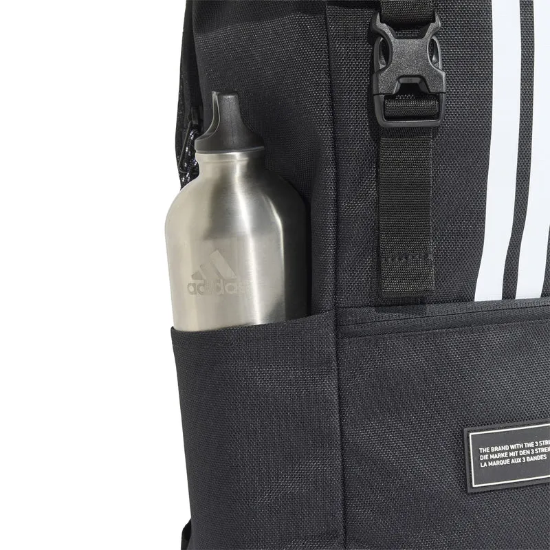 adidas 3 Stripes Flap Backpack - Rucksack 50 cm (black)