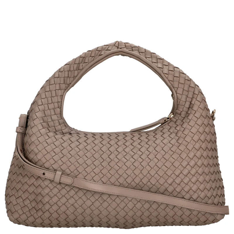Les Visionnaires Sadie Grande Weave Silky - Henkeltasche 40 cm (cappuccino beige)