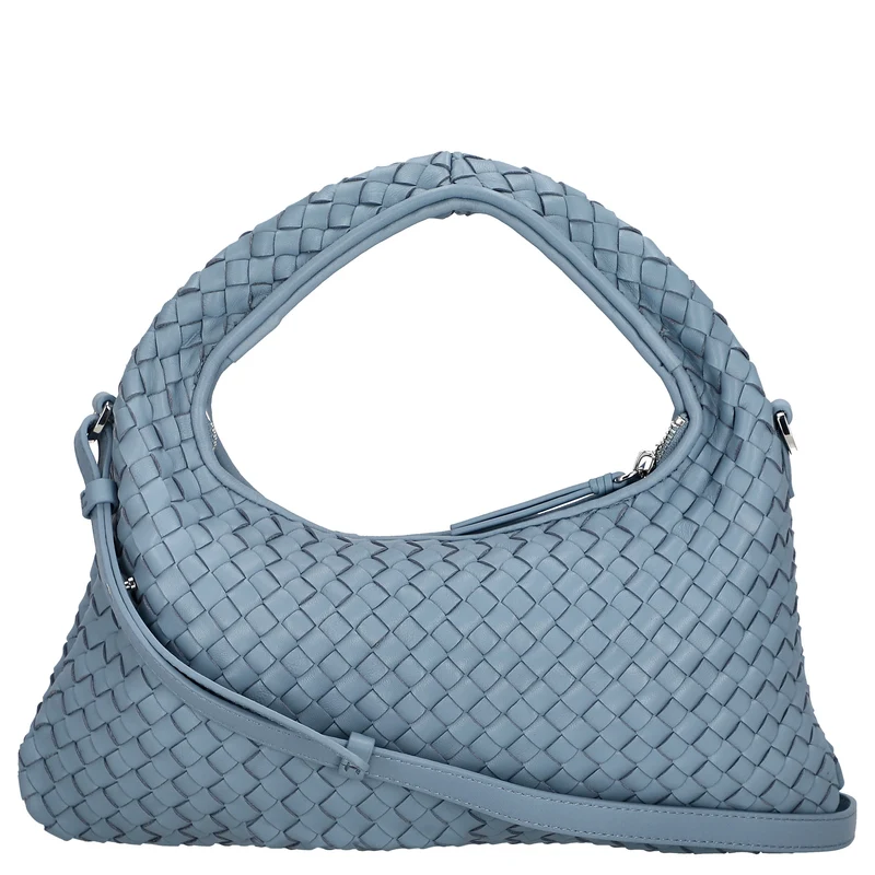 Les Visionnaires Sadie Weave Silky - Henkeltasche 37 cm (celeste)
