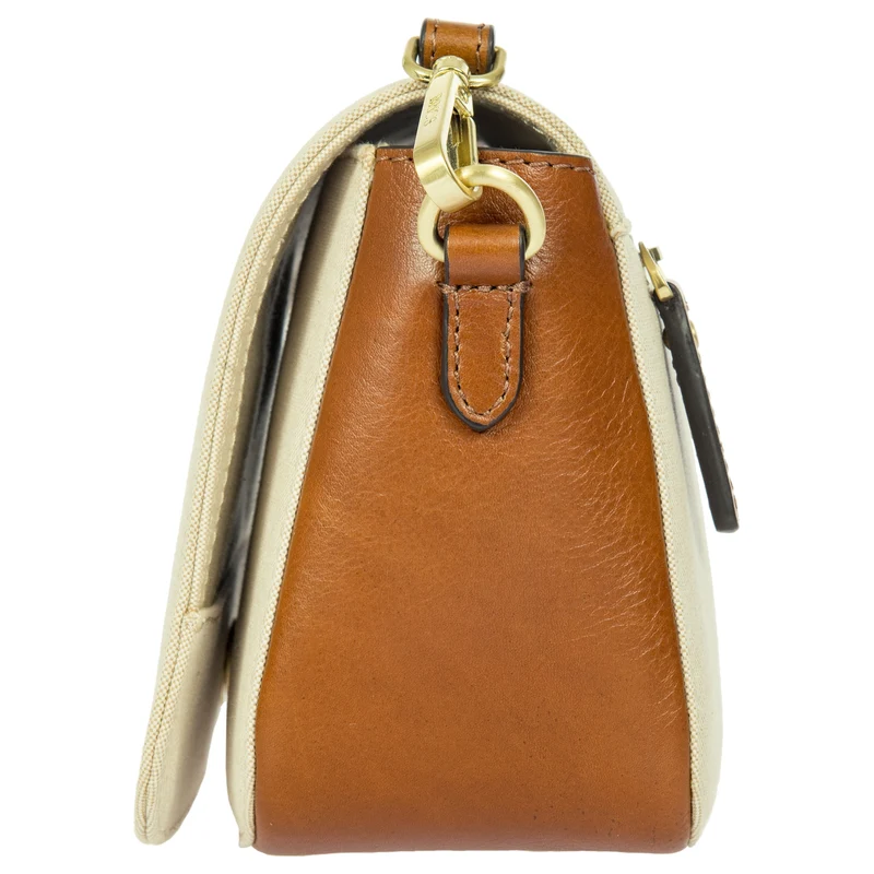 Brics Volterra Trama - Umhängetasche 23 cm (cappuccino)