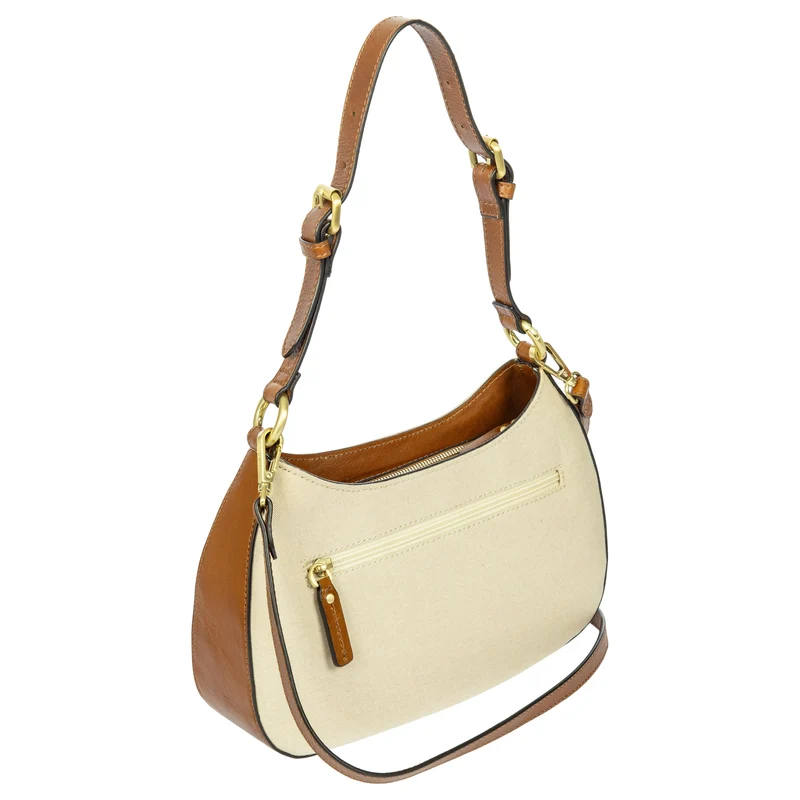 Brics Volterra Trama - Schultertasche 29 cm (cappuccino)