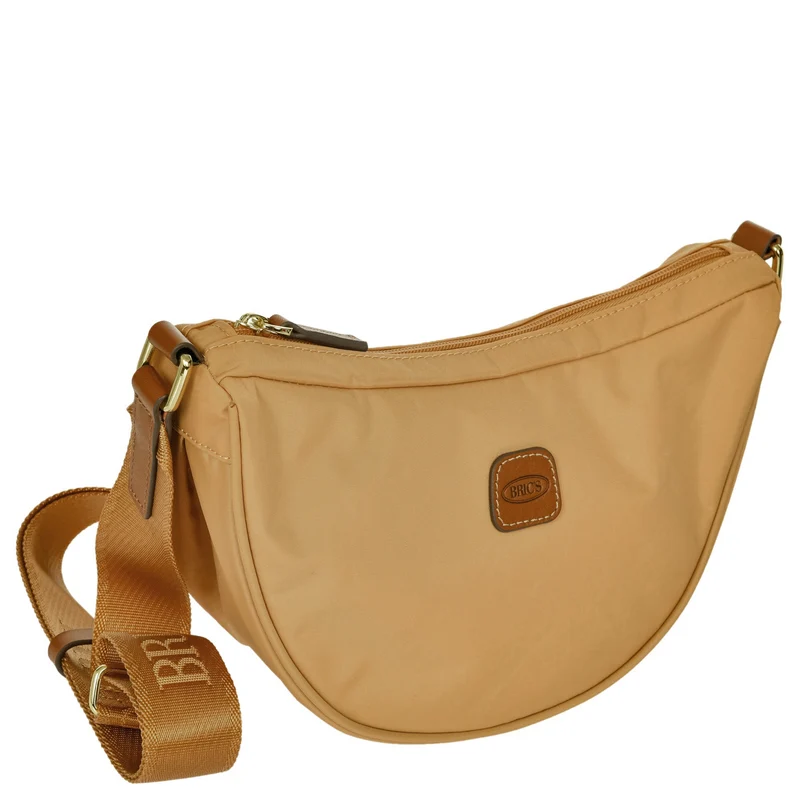 Brics X-Bag Halfmoon - Umhängetasche 28 cm (honey)