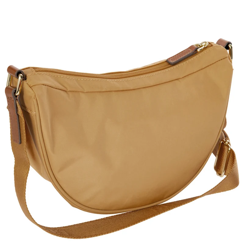 Brics X-Bag Halfmoon - Umhängetasche 28 cm (honey)