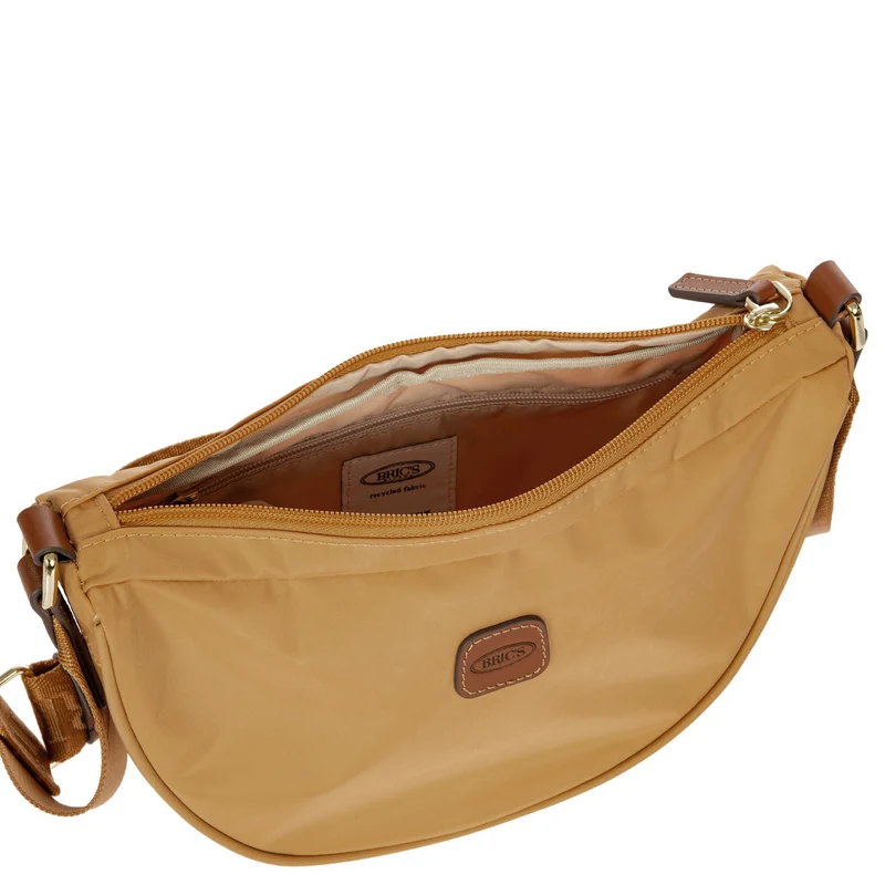 Brics X-Bag Halfmoon - Umhängetasche 28 cm (honey)