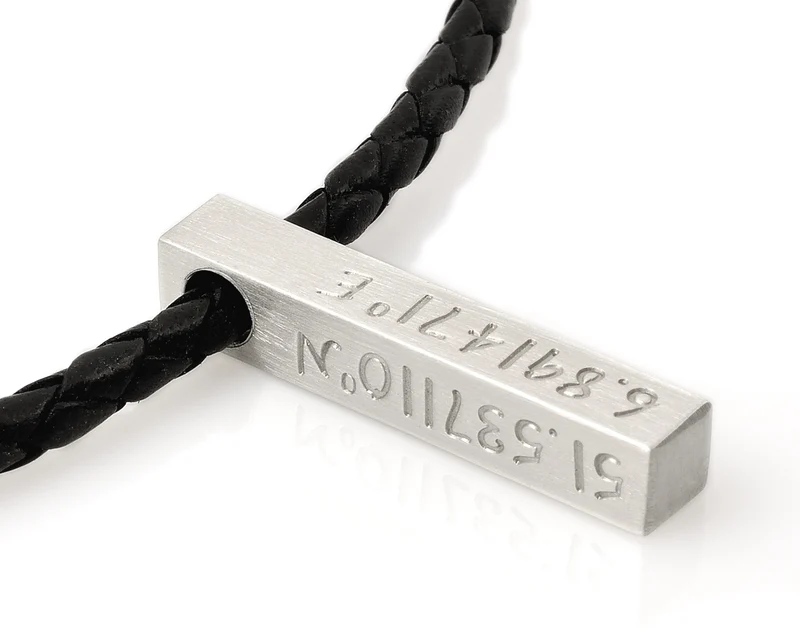 Männerschmuck mit Gravur, Herrenschmuck, Geschenk für Mann
