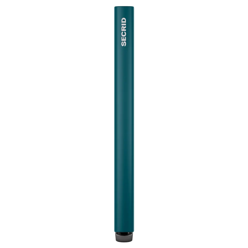 Secrid Cardprotector Fluted - Kreditkartenetui 6cc 10.2 cm RFID (teal+)