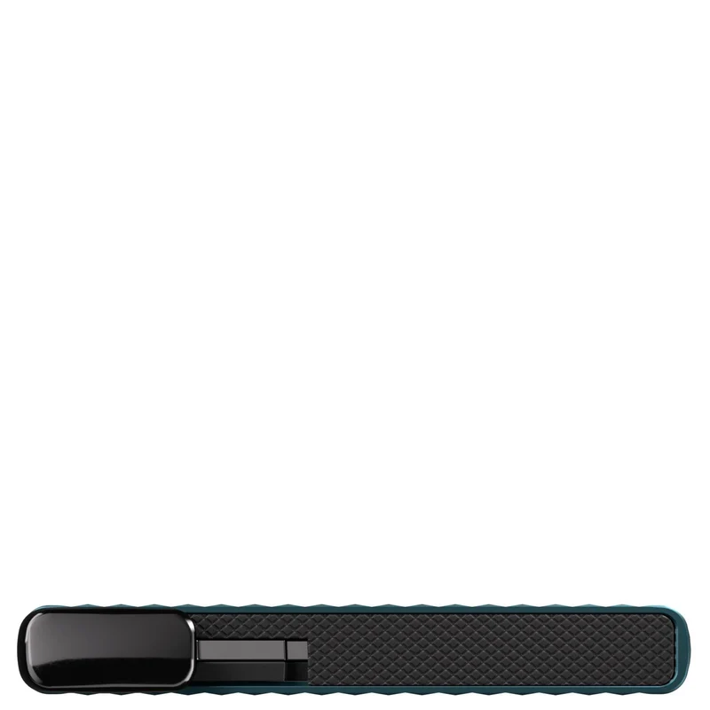 Secrid Cardprotector Fluted - Kreditkartenetui 6cc 10.2 cm RFID (teal+)