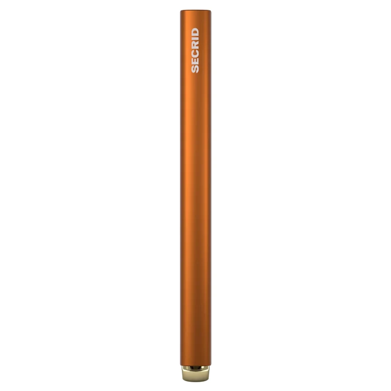 Secrid Cardprotector Fluted - Kreditkartenetui 6cc 10.2 cm RFID (orange+)
