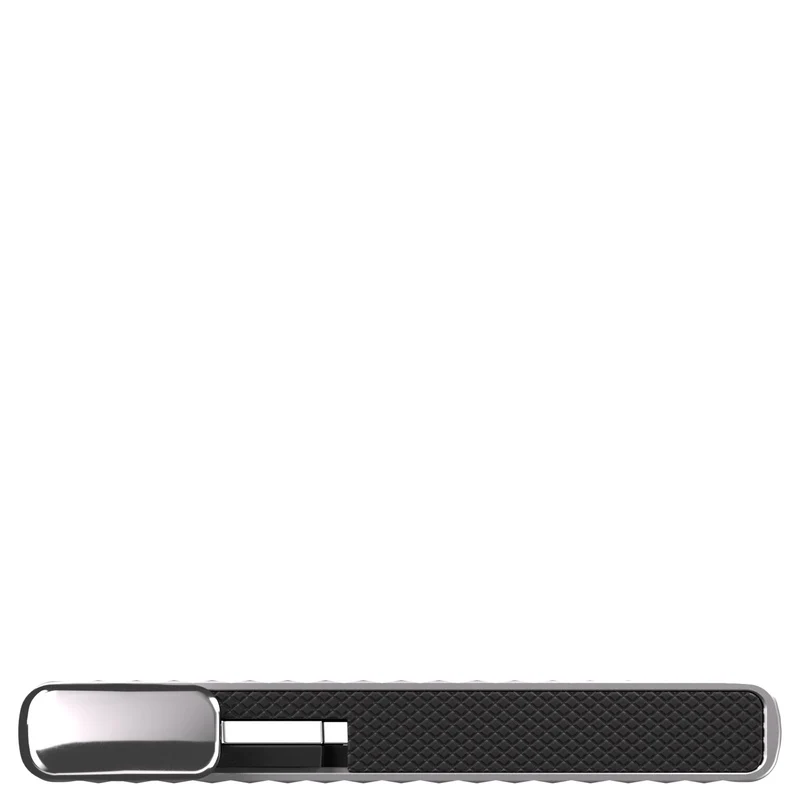 Secrid Cardprotector Fluted - Kreditkartenetui 6cc 10.2 cm RFID (silver+)