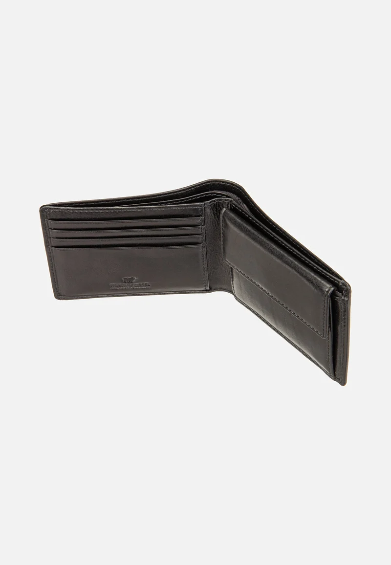 Arezzo RFID 4+4Cs Schwarz - Portemonnaie