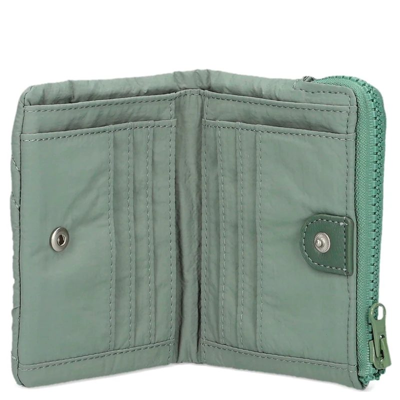 zwei Cleo CLW5 - Geldbörse 6cc 13 cm (eucalyptus-new)