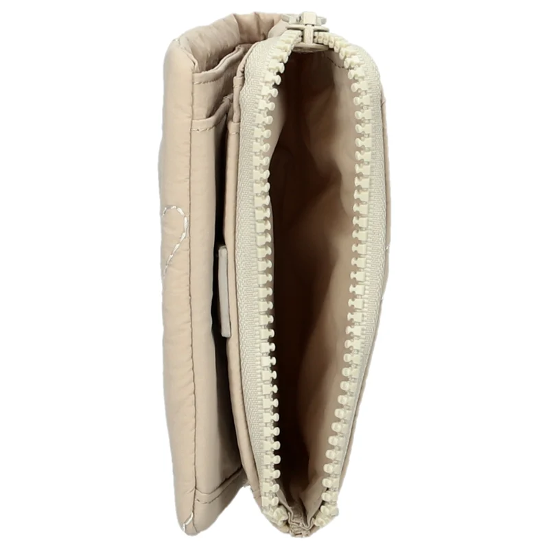 zwei Cleo CLW5 - Geldbörse 6cc 13 cm (sand-new)