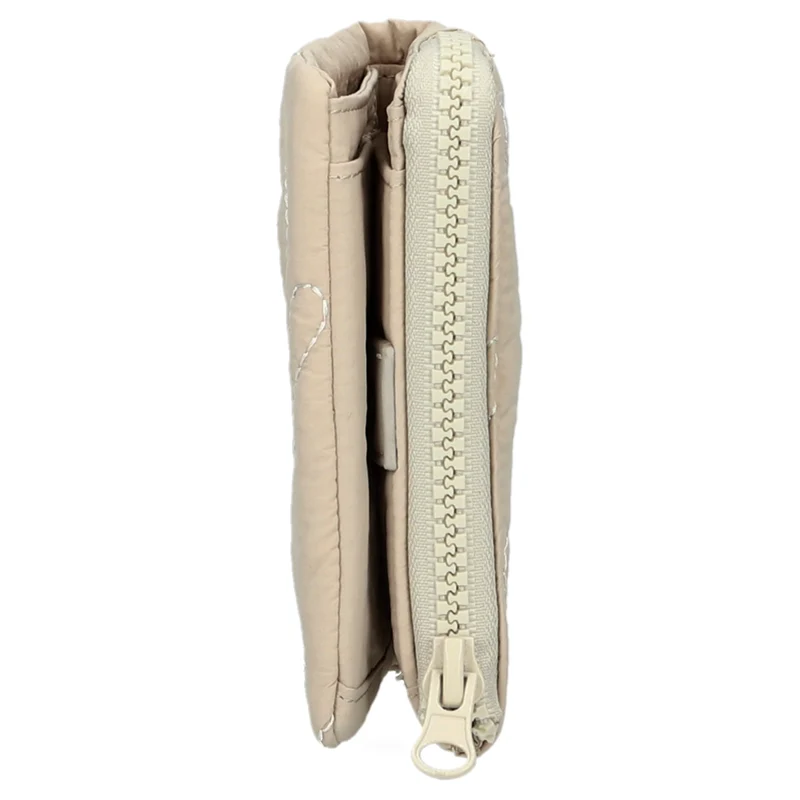 zwei Cleo CLW5 - Geldbörse 6cc 13 cm (sand-new)