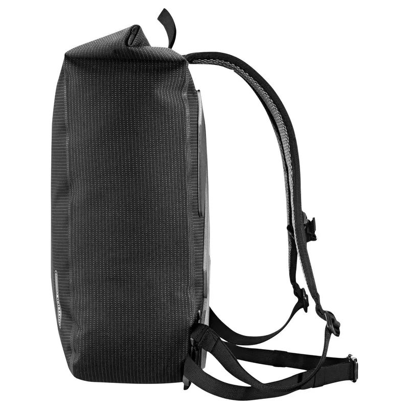 Ortlieb Velocity High-Vis 23 - Rucksack 15" 50 cm (black reflective)