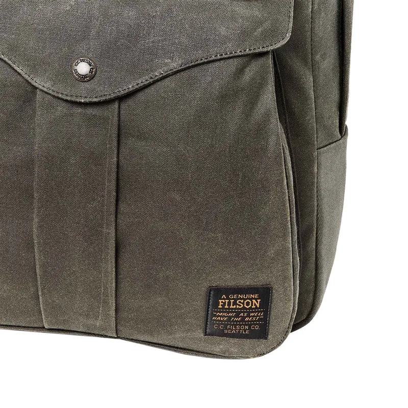 Filson Journeyman Oil Finish - Rucksack 15" 44.5 cm (otter green)