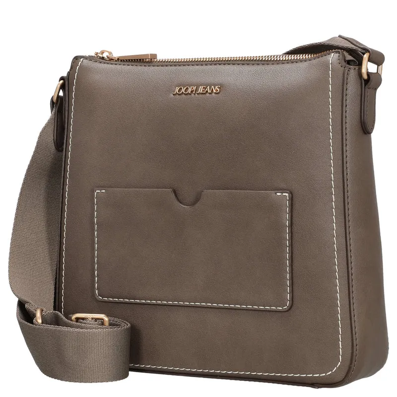 Joop Jeans Women Solido Jasmina - Schultertasche M 27 cm (falcon)