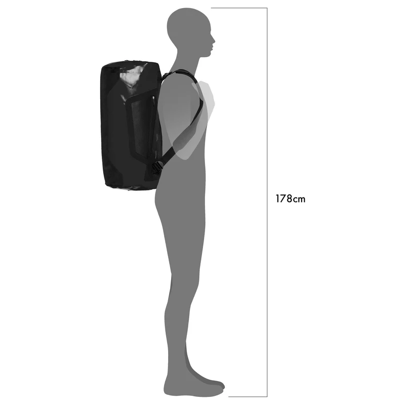 Ortlieb Duffle 60 - Reisetasche/ Rucksack 58 cm (black)