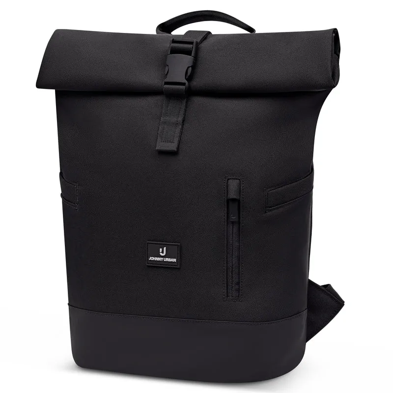 Johnny Urban Luca Small - Rolltop Backpack 36 cm (black)