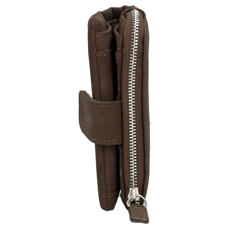 zwei Mademoiselle MW5 - Geldbörse 6cc 13 cm (nubuk-espresso)