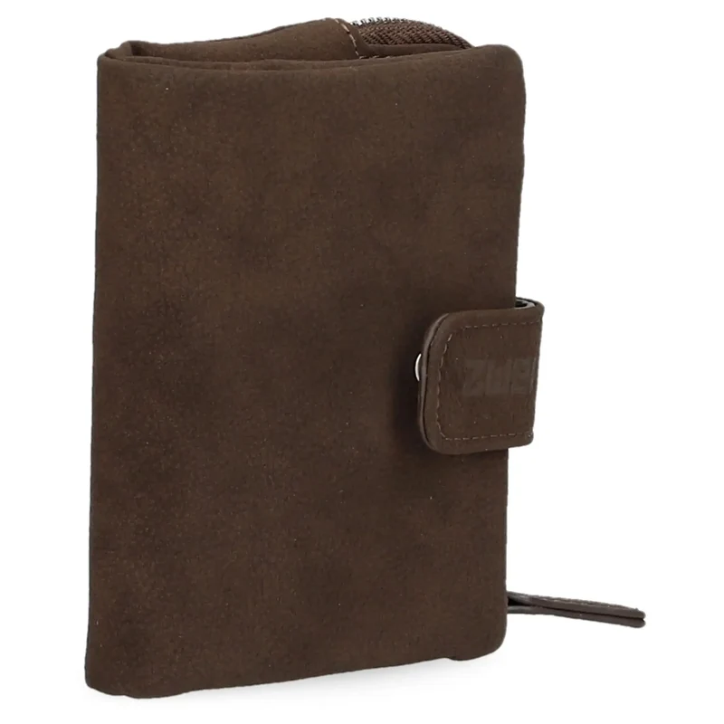 zwei Mademoiselle MW5 - Geldbörse 6cc 13 cm (nubuk-espresso)